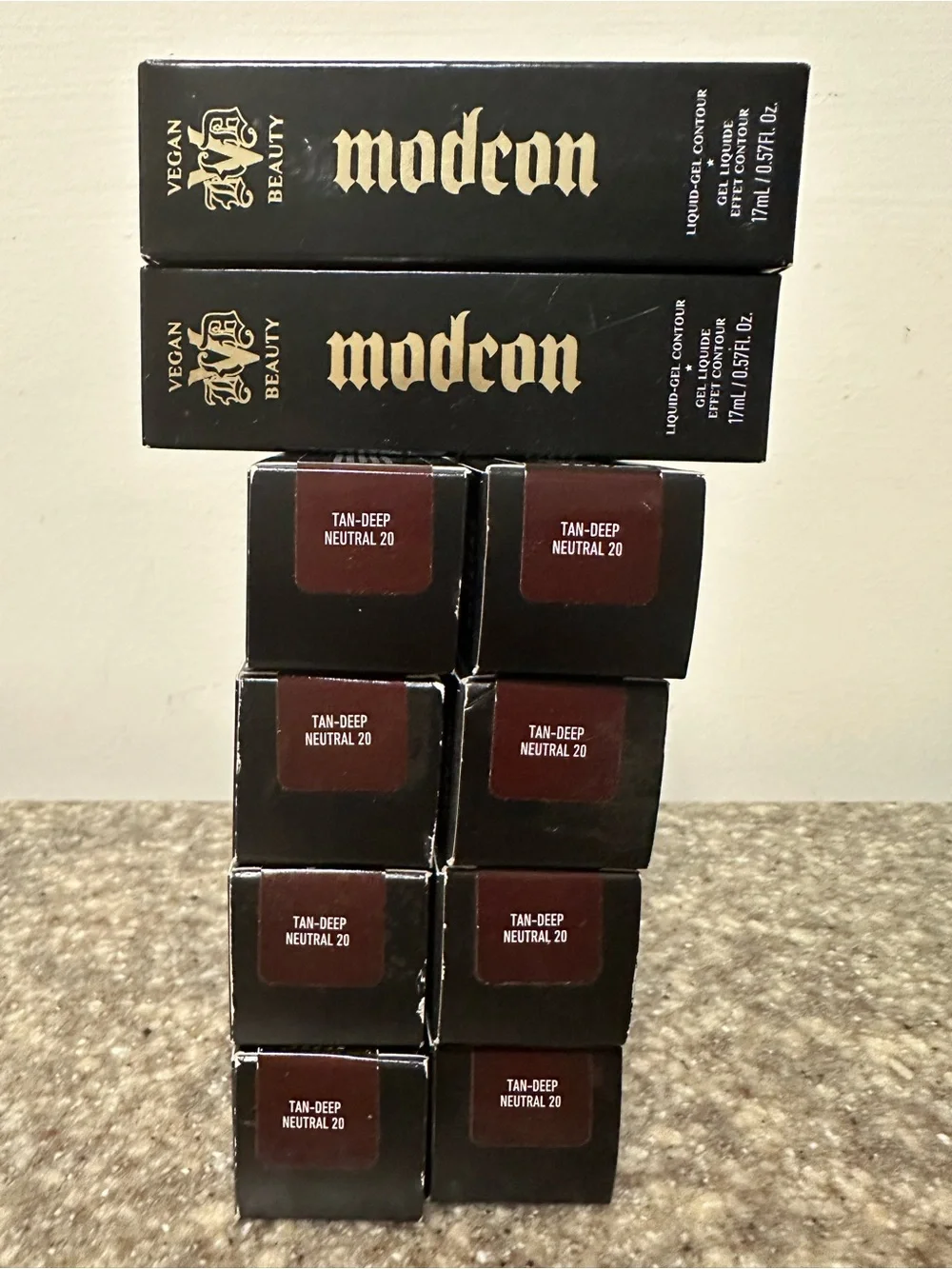 KVD Vegan Beauty ModCon Long Wear Hydrating Liquid Gel Contour 20 Tan Deep Shade